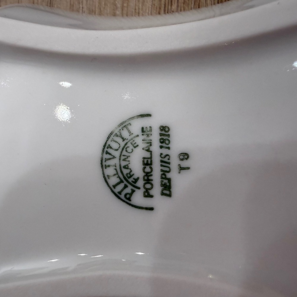 Pillivuyt Culinaire White Appetizer Dessert Sauce Plates 5 Jacques Discontinued - Picture 6 of 7